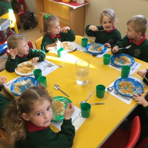 Lunchtime in the Nursery